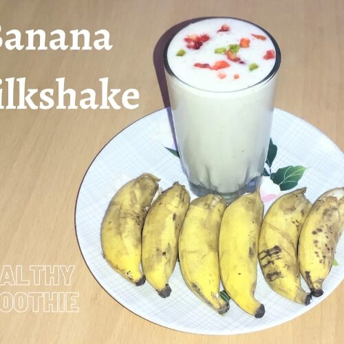 banana milkshake recipe