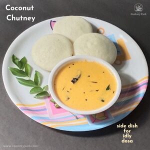 Read more about the article Coconut Chutney | Chutney for Idli & Dosa | Thengai Chutney