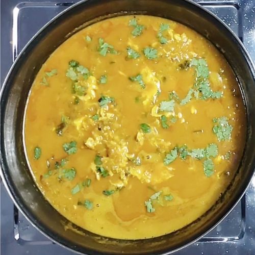Poached egg curry recipe