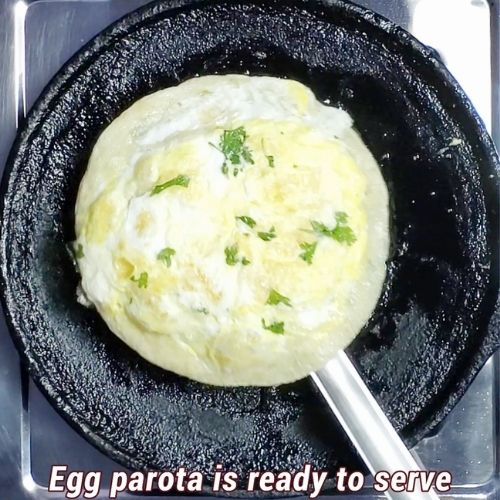 no knead egg paratha recipe