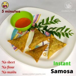 Read more about the article Samosa Recipe Without Samosa Sheets | Papad Samosa