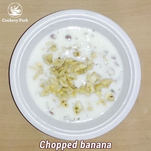 Milk banana recipe