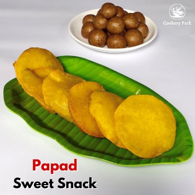 Papad sweet fry recipe