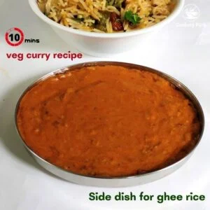 Read more about the article Veg curry for ghee rice | Side dish for ghee rice | Ghee rice korma