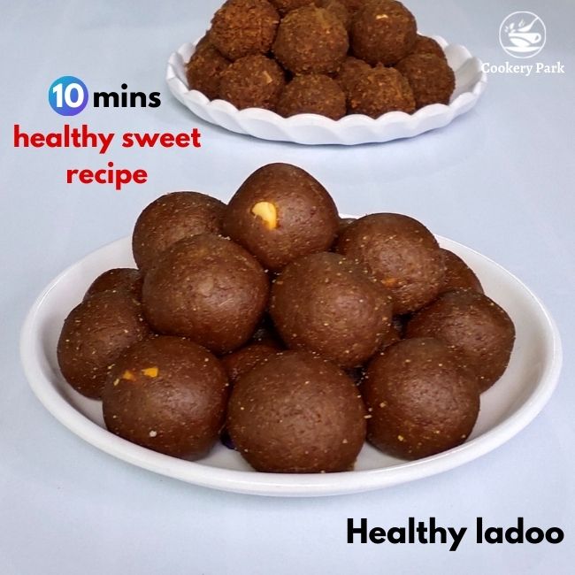 Moong dal jaggery laddu recipe