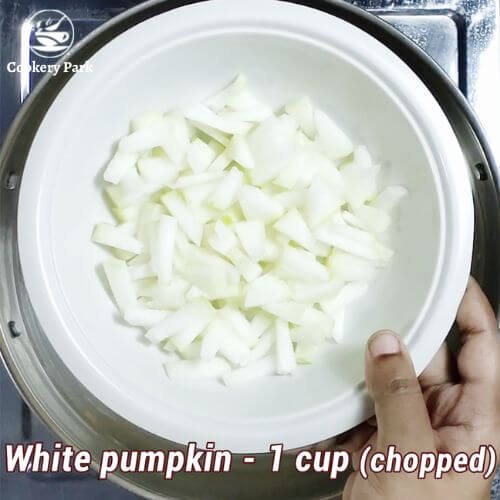 White pumpkin raita recipe