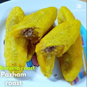 Read more about the article Nendram Pazham roast | Stuffed Banana roast | Ethappazham nirachathu