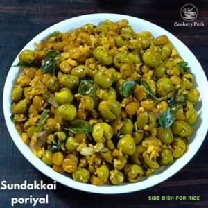 Read more about the article Sundakkai Poriyal recipe | Turkey berry stir fry | Pachai sundakkai poriyal