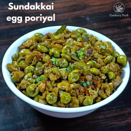 Sundakkai egg poriyal | Turkey berry egg stir fry | Pachai sundakkai ...